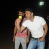 Suneil Shetty at the Cricket Match between Singers and the Cast of 'Desi Katte'