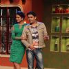Esha Gupta and Kapil Sharma on Comedy Nights with Kapil