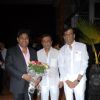 Johny Lever, Abbas and Mustan Burmawala at the Launch of 'Substance and the Shadow'