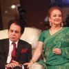 Dilip Kumar and Saira Banu at the launch of his autobiography 'Substance and the Shadow'