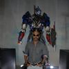 Raghu Ram was at the Unveiling of Transformers 4 lead robot Optimus Prime
