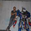 Atul Kasbekar at the Unveiling of Transformers 4 lead robot Optimus Prime