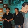 Sajid Nadiadwala and Salman Khan were at the Trailer Launch of 'Kick'