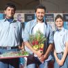 Riteish felicitated at a city school