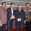 Shreyas Talpade with Shankar Mahadevan and Leslie Lewis at Poshter Boyz Launch at Levo