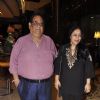 Satish Kaushik with wife at the Music Mania Event