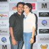 Sangeet Haldipur with wife at the Music Mania Event