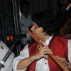 Rakesh Chaurasia performing at the Music Mania event