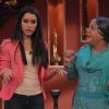 Shraddha Kapoor with Dadi on Comedy Nights With Kapil
