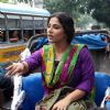 Vidya Balan takes a cycle rickshaw ride to promote Bobby Jasoos