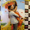 Varun carries Alia at the Promotion of Humpty Sharma Ki Dulhania at Ahmedabad
