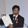 Shahrukh Khan shows his honour by the French Government