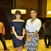 Neha Dhupia and Michelle Poonawala at 10th annual Gemfields and Nazrana Retail Jeweller Awards judging round