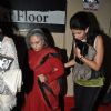 Jaya Bachchan and Shweta Nanda at the Special Premier of Lekar Hum Deewana Dil