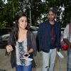 Alia & Varun leave for Humpty Sharma Ki Dulhaniya promotions at Hyderabad