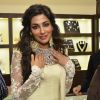 Chitrangda Singh poses with the designer jewelry