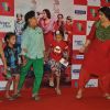 Vidya Balan performing with her little fans at the promotions of Bobby Jasoos at R City Mall
