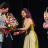 Sidharth Roy Kapoor felicitated by Aanchal Gupta & Slome Roy Kapoor