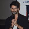 Shahid Kapoor speaks to media at the Trailer Launch of Haider