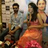 Surveen Chawla speaks to media at the Promotions of Hate Story 2 in Jaipur