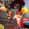 Surveen Chawla seats in chariot at the Promotions of Hate Story 2 in Jaipur
