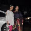 Genelia poses with her Mother-in-law at the Screening of Lai Bhari