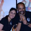Kareena Kapoor and Rohit Shetty share a laugh