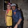 Jackie Shroff and child actor Palak Dey at the Screening of the Short Film Makhmal