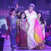 Dolly Thakore walk the ramp with little girls
