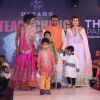 Dia Mirza walk the ramp with little boys