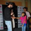 A young fan looks all excited to meet Jay Bhanushali at the Hate Story 2 Promotions