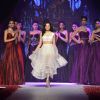 Divya Khosla walks the ramp at the India International Jewellery Week (IIJW) 2014 - Day 2