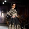 Kangana Ranaut walks the ramp for Anju Modi at the Indian Couture Week - Day 2
