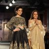 Kangana Ranaut and Anju Modi at the Indian Couture Week - Day 2