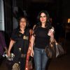 Zarine Khan with her mother