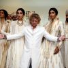 Rohit Bal exhibits his creations at the Indian Couture Week - Day 3