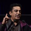 Kamal Hassan addresses the media at Whistling Woods Convocation Ceremony