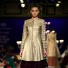 Model walks the ramp for designer Manish Malhotra at Indian Couture Week - Day 5