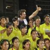 Hrithik Roshan pose with his fans at Charity Football Match