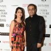 Virender Sehwag with his wife aarti ahlawat at Indian Couture Week - Grand Finale