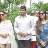 Kavita Kaushik and Tanisha Singh with MLA Aslam Shaikh at the Tree Plantation Drive