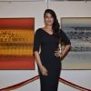 Sonakshi Sinha pays poses for the media at Jehangir Art Gallery