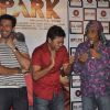 A moment of laughter at the Trailer Launch of Spark