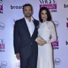 Atul Kasbekar with a guest at the Vogue Beauty Awards