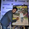 Rajeev Khandelwal signs his Autograph on the Travel Magazine Poster