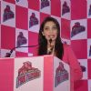 Host addressing the audience at Abhishek Bachchan's Kabbadi Team announcement
