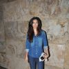Monica Dogra snapped at LightBox, for a Movie Screening