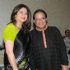 Kunica poses with Anup Jalota at his Birthday Celebration