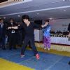Tiger Shroff shakes a leg to the music beats at the Kukkiwon Award Ceremony