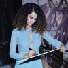 Kangana Ranaut signs her autograph on the Grazia Magazine Cover
